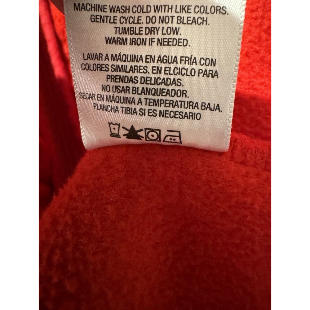 Laura Scott Women Fleece Vest Full Zip Pockets Sleeveless Red Womens XL Cozy EUC - Picture 12 of 16